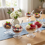 Premium Glass Ice Cream Cup Set of 6