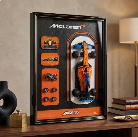 3D McLaren F1 Wall Display Frame Wall Decor