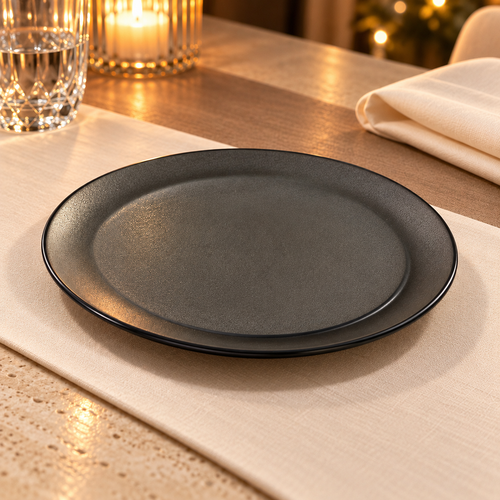 Glaze Ceramic Side & Dessert Plate 6 Pcs