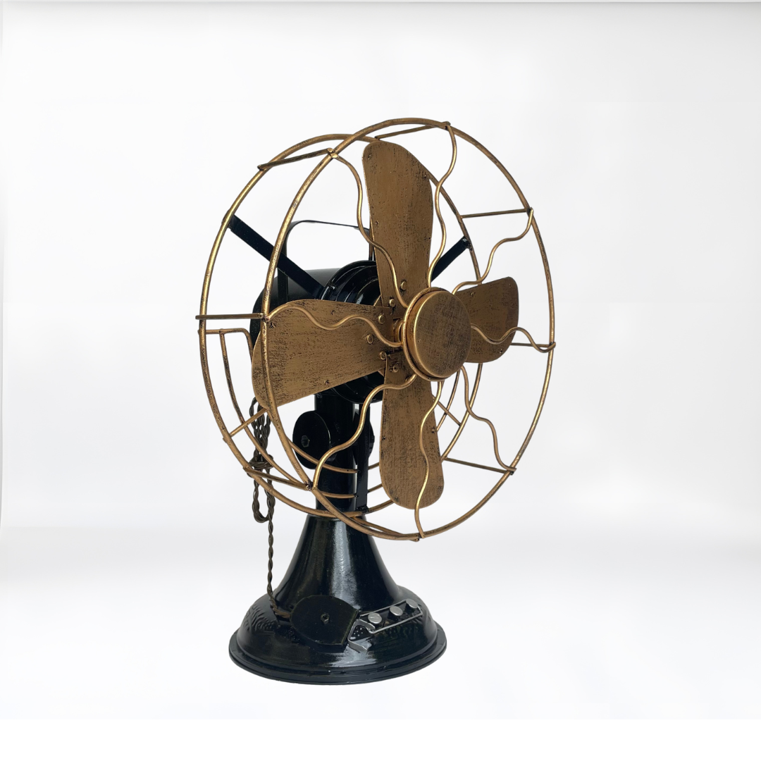 Antique Fan Showpiece Modern Decorative Showpiece