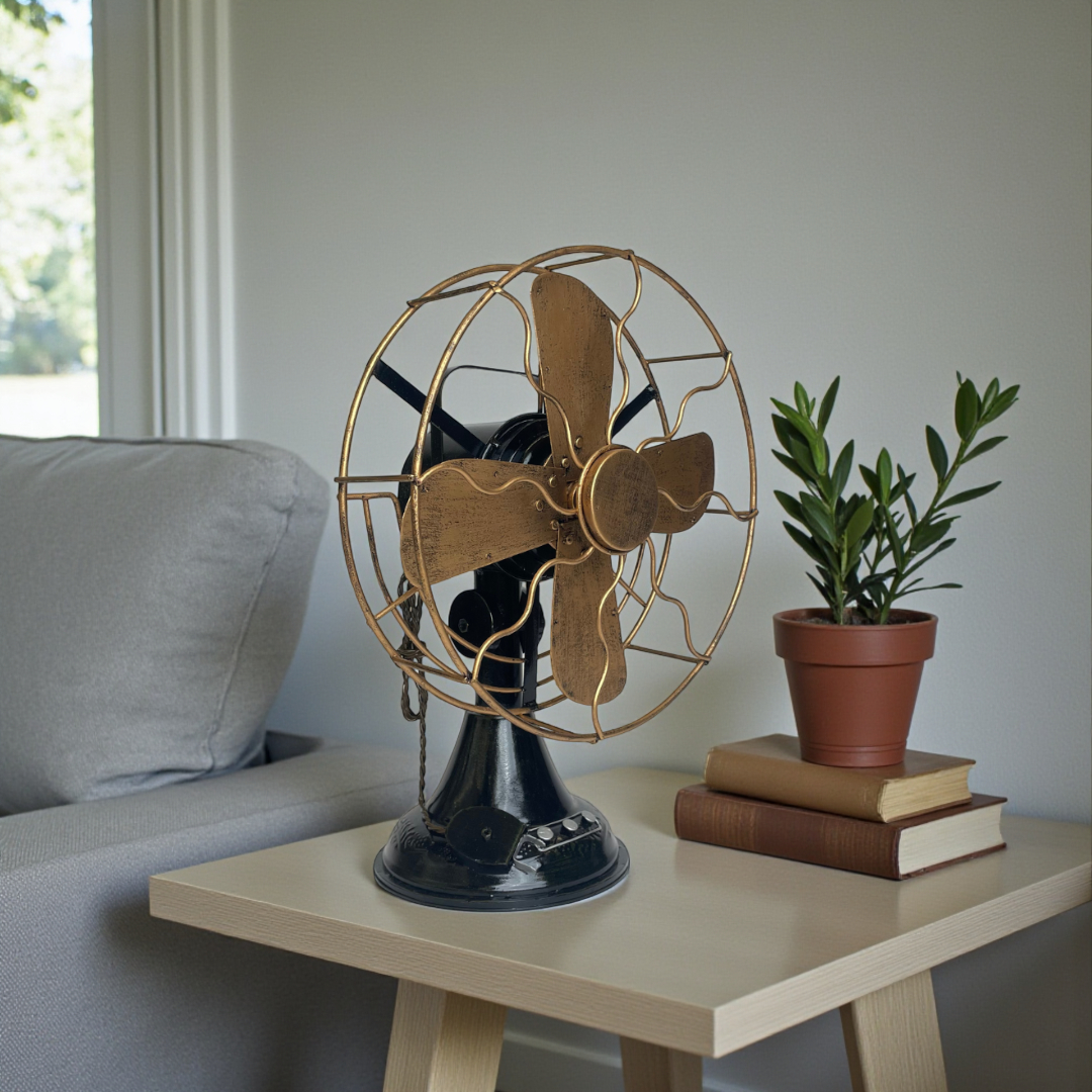 Antique Fan Showpiece Modern Decorative Showpiece