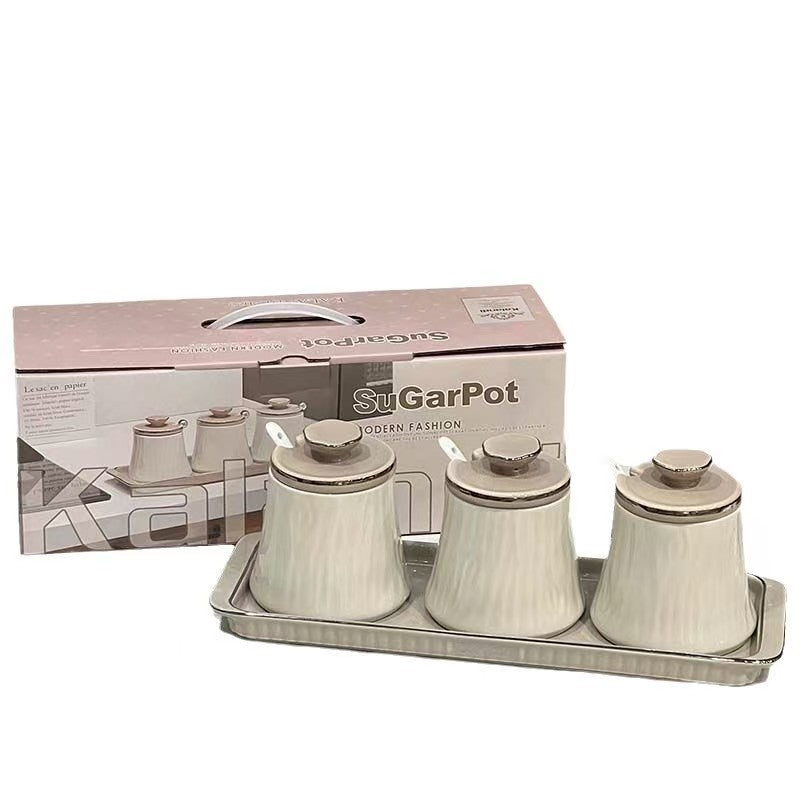 Modern 3Pc Canister Set