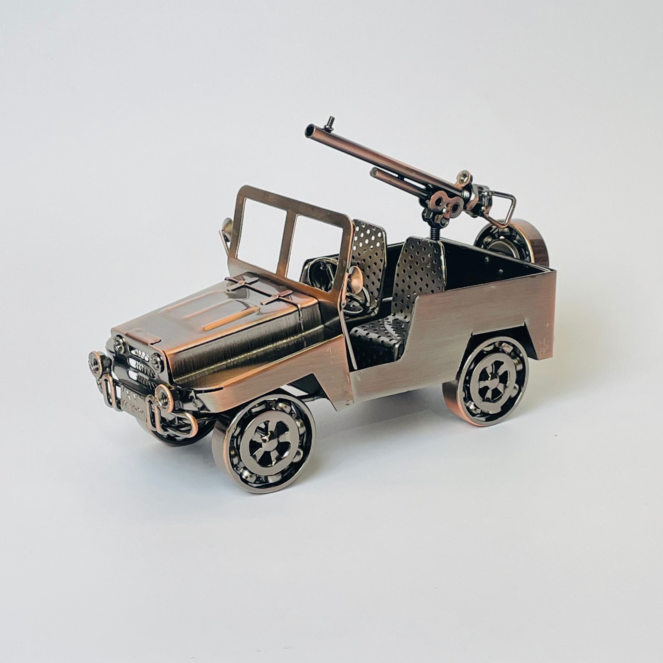 Vintage Luxury Metal Car Showpiece