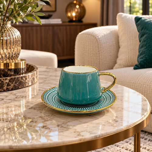 Espresso Cup & Saucer Set of 12