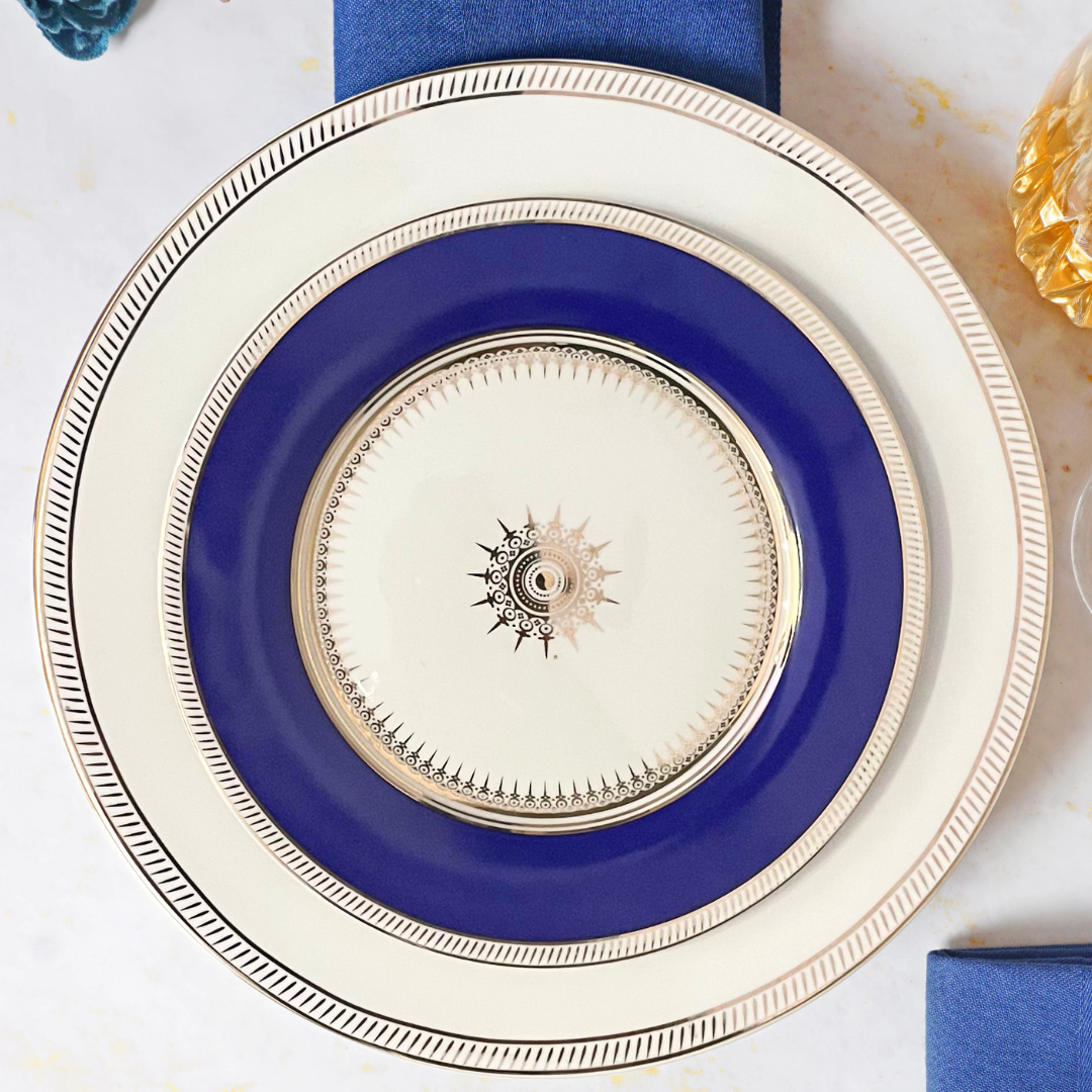 Imperial Blue 27pc Dinner Set