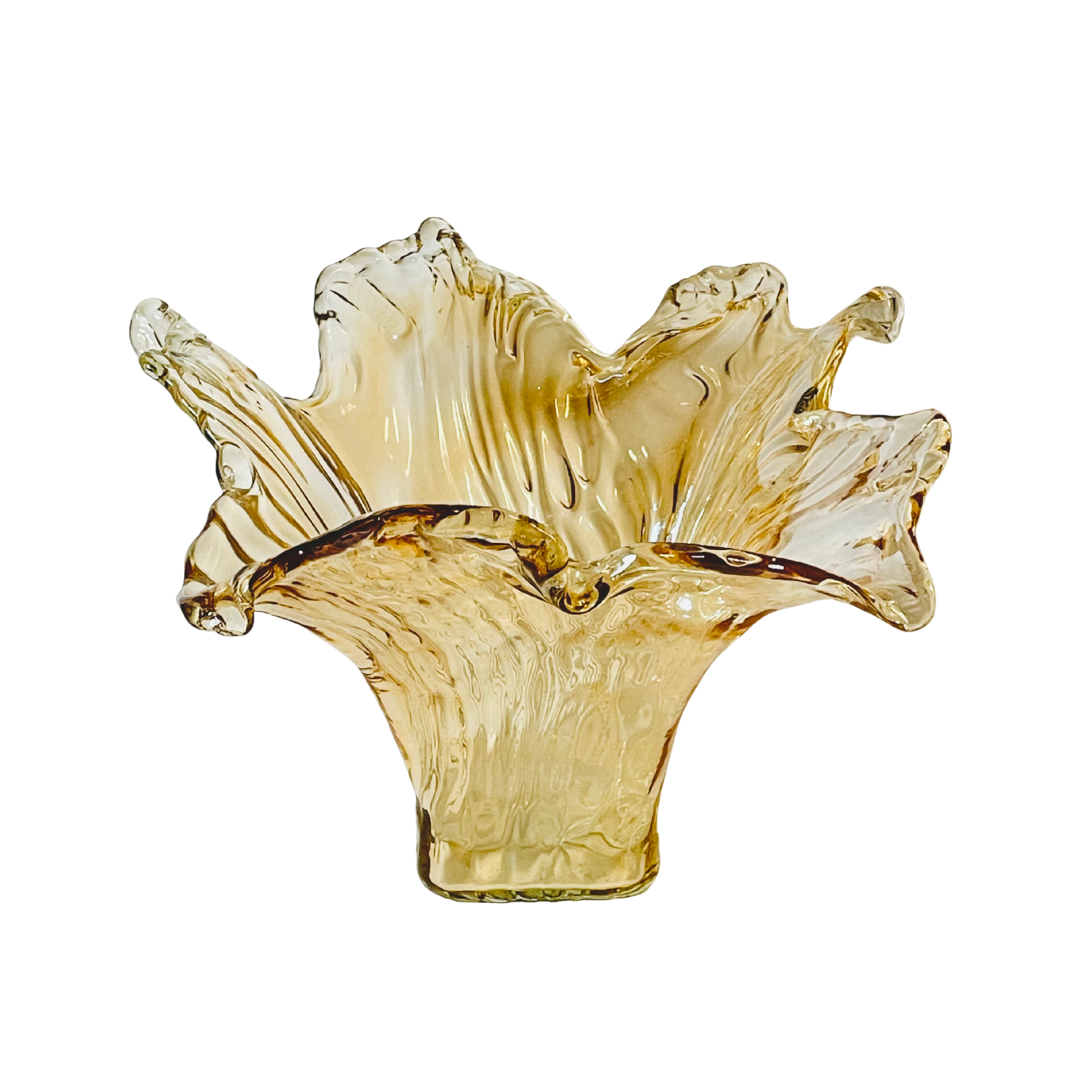 Signature Italian Blown Glass Vase