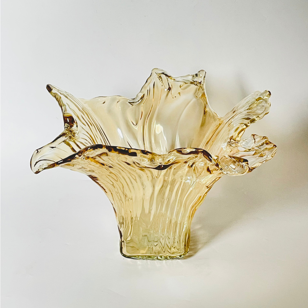 Signature Italian Blown Glass Vase