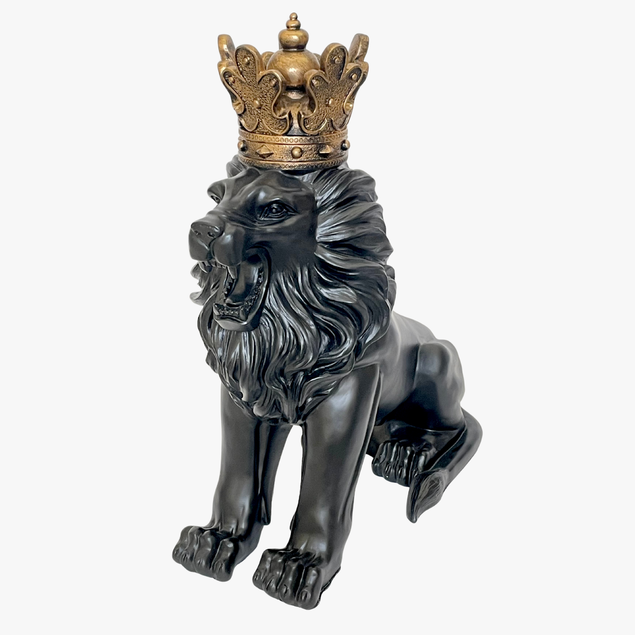 Opulent Lion Showpiece