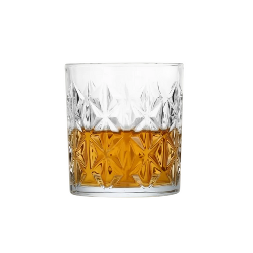 Stellar Cut Whiskey Glasses Set of 6