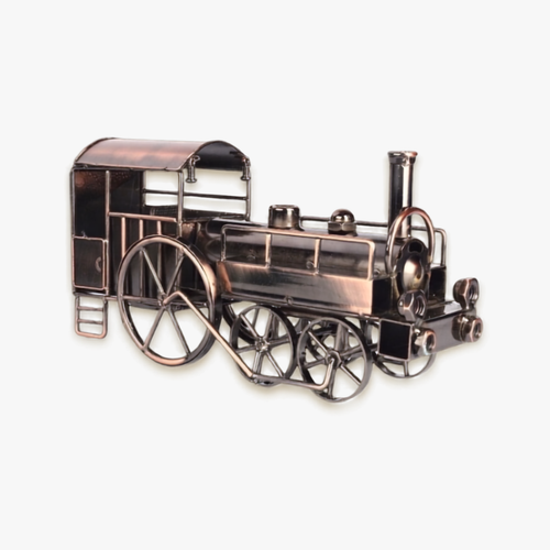 Vintage Metal Steam Locomotive Model