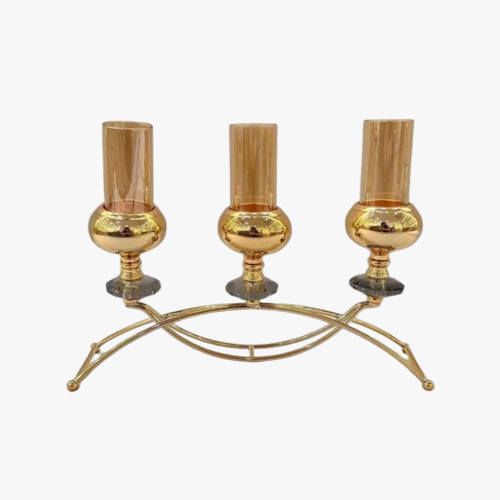 Elegant 3-Light Votive & Taper Candle Holder