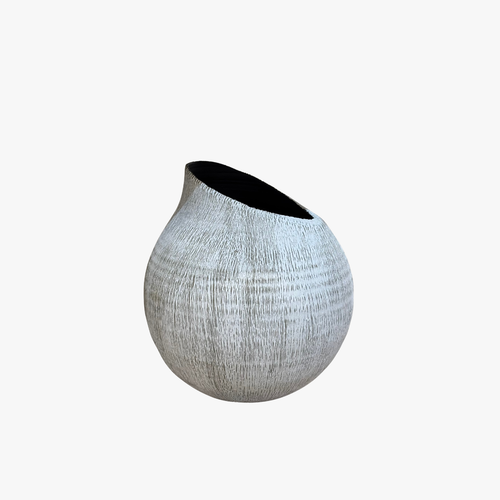 Elegant Slanted Opening Accent Vase