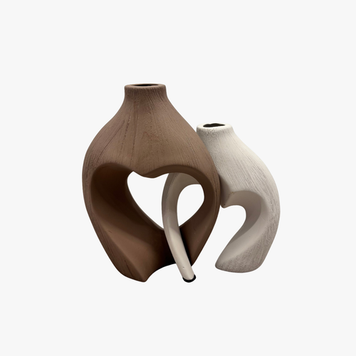 Heart & Harmony Interlocking Vase Set of 2