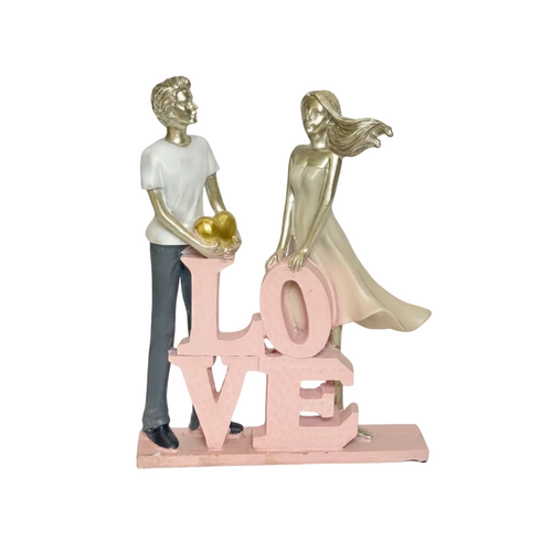 Delicate LOVE Couple Figurine