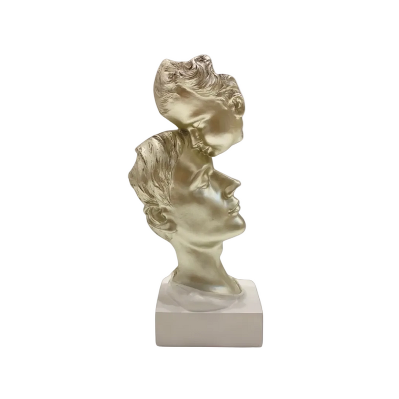 Parent & Child Bond Gold Accent Sculpture