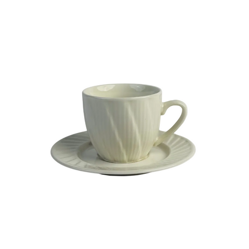 Elysian Morning Tea Set with Wooden Stand Set of 6