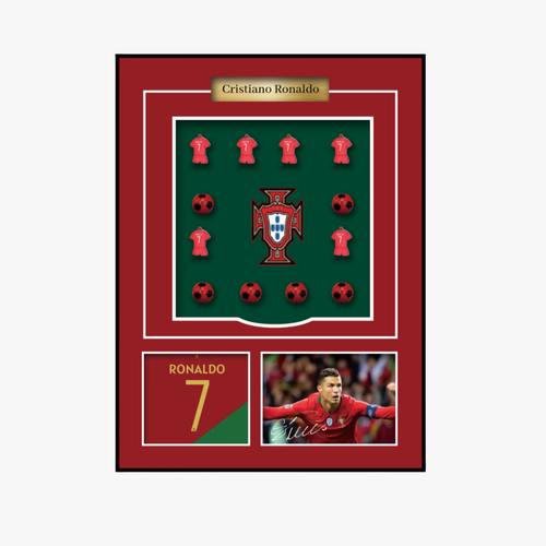 The CR7 Legacy Football Tribute Wall Art