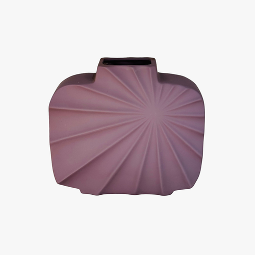 Elegant Swirl Striped Vase