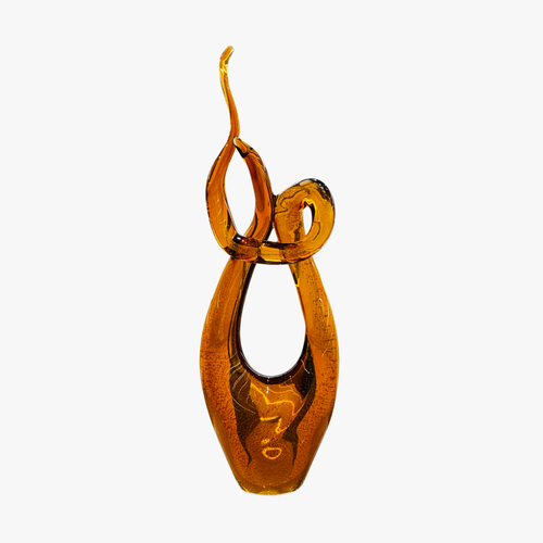Modern Interlocking Infinity Loop Sculpture