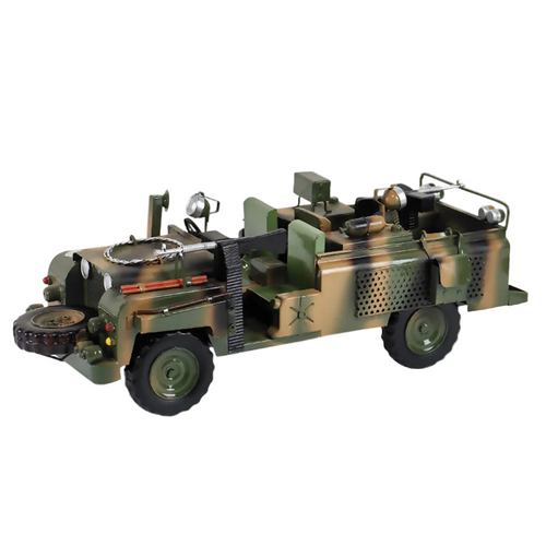 Vintage Military Commando Truck Showpiece