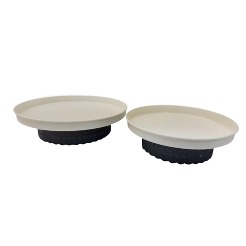 Premium Round Serving Tray Set of 2