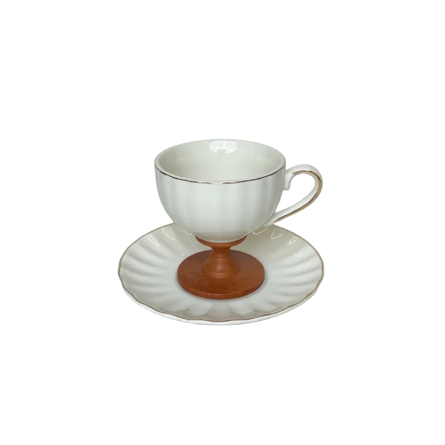Vintage Pedestal Tea Set 12 Piece