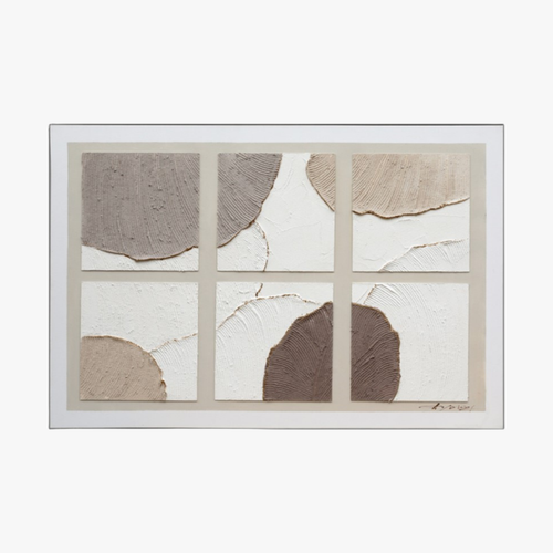 Minimalist 3D Textured Canvas Wall Art