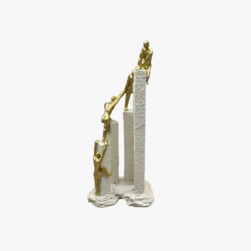 Accent of Success Teamwork Gold Sculpture