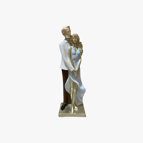 Eternal Bond Elegant Couple Sculpture