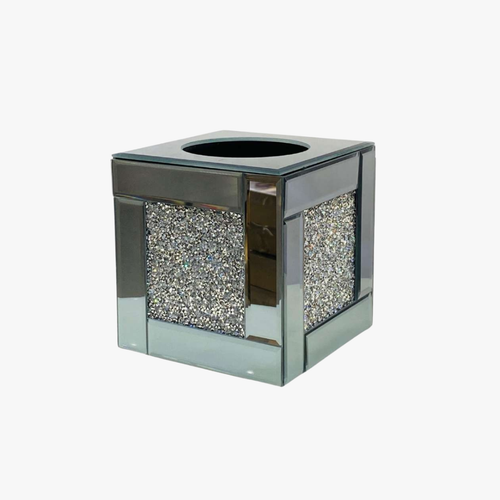 Glitz & Glam Mirrored Tissue Box Cover
