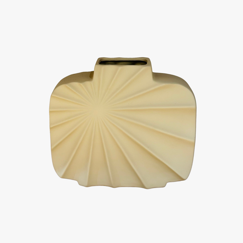 Elegant Swirl Striped Vase