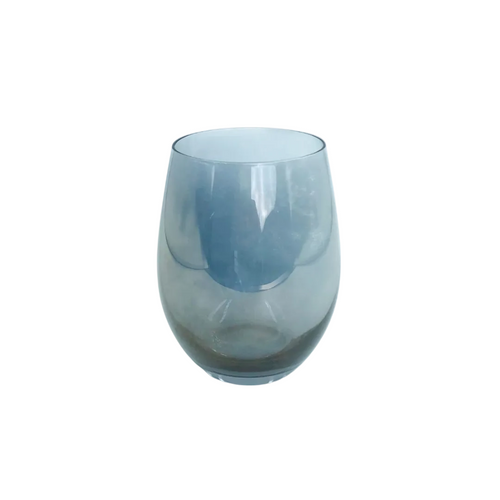 Elegant Smokey Grey Tinted Glasses Set of 6
