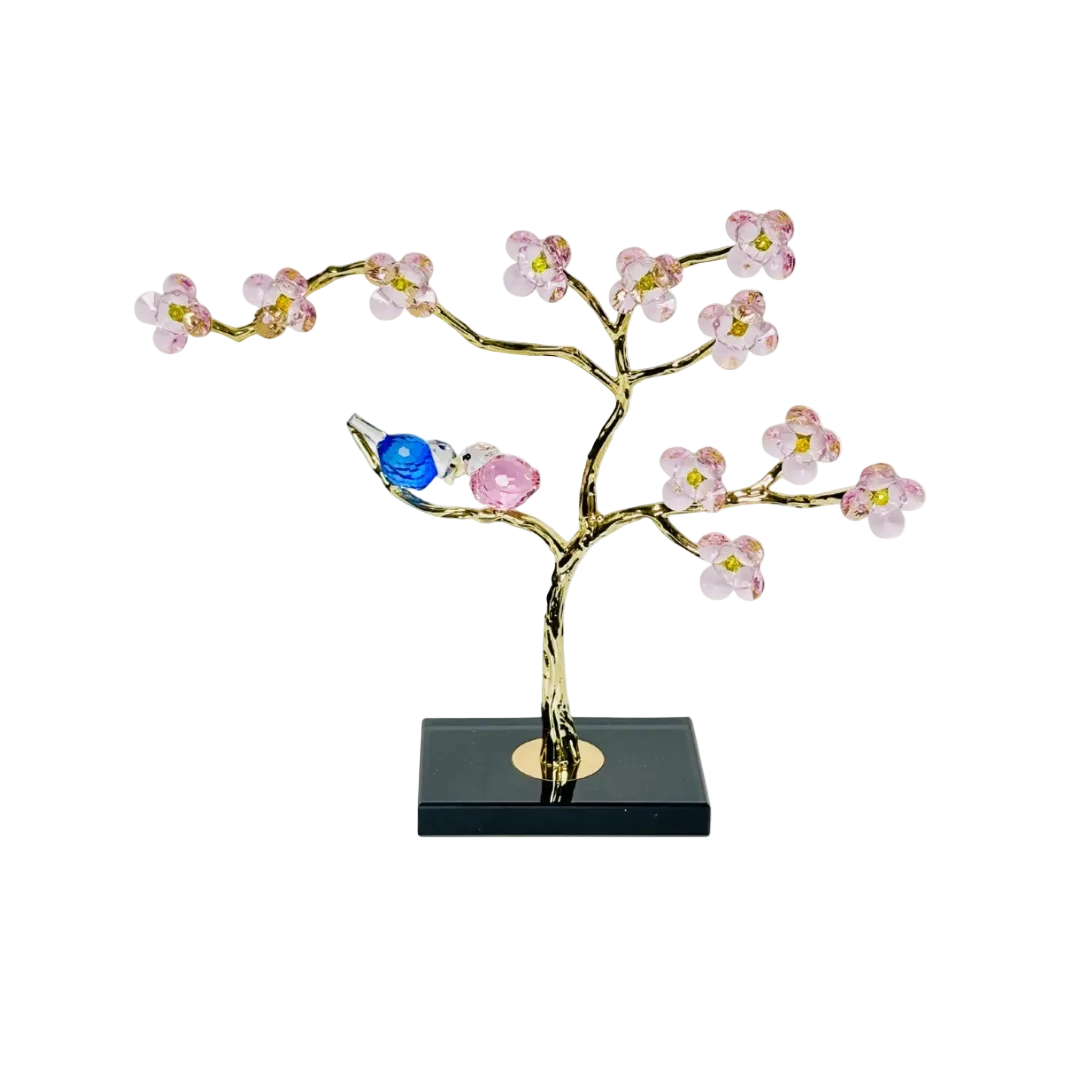 Imperial Cherry Blossom Crystal Tree