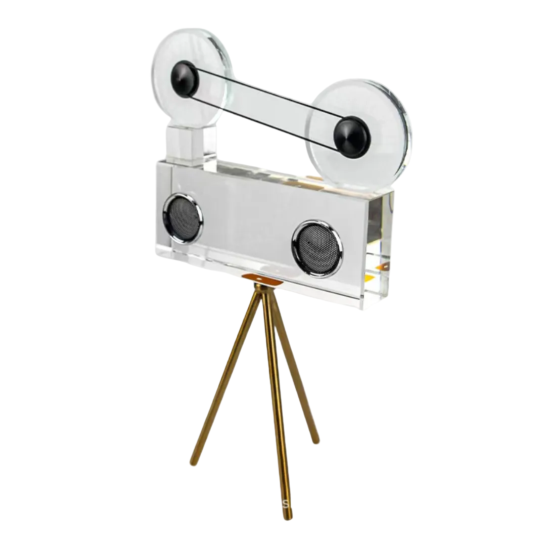 Retro Camera Showpiece with Tripod