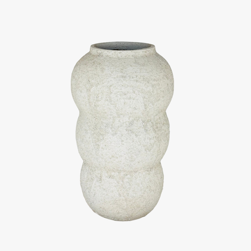 Vintage Textured Bubble Ceramic Vase