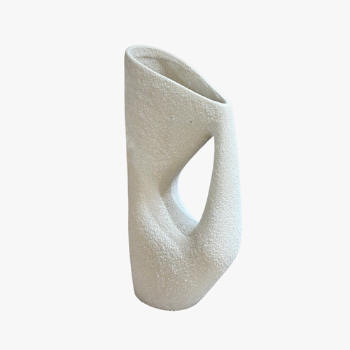 Modern Sculptural Asymmetric Pitcher Vase