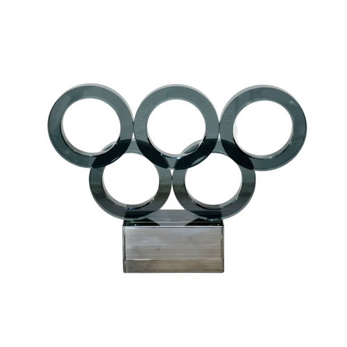 Modern Circular Ring Sculpture Showpiece