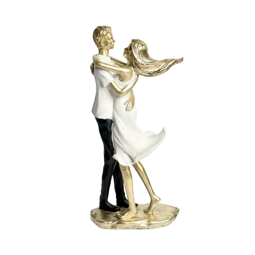 Elegant Embrace Couple Figurine