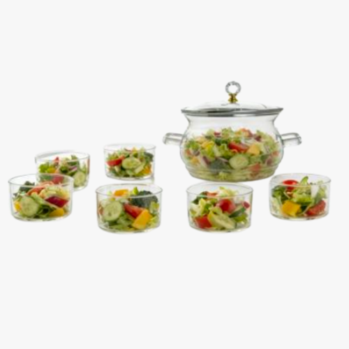 Large Master Casserole Dish & 6 Side Bowls 7 Piece