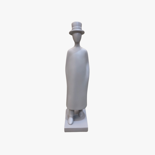 Anonymous Gentleman in Top Hat Sculpture
