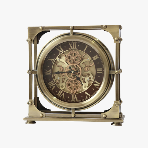 Ironclad Industrial Table Clock