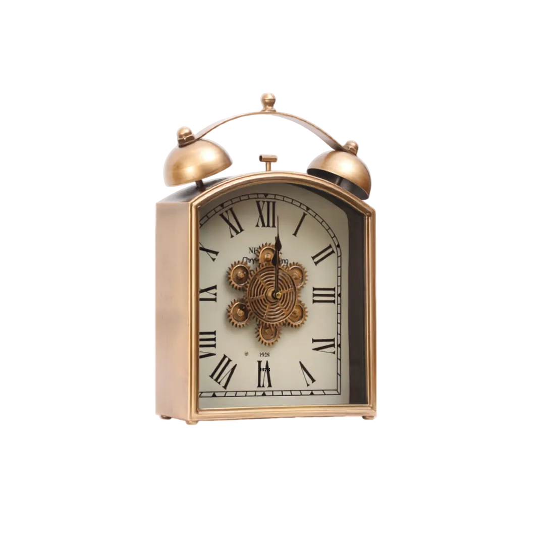 Elegant Vintage Table Clock
