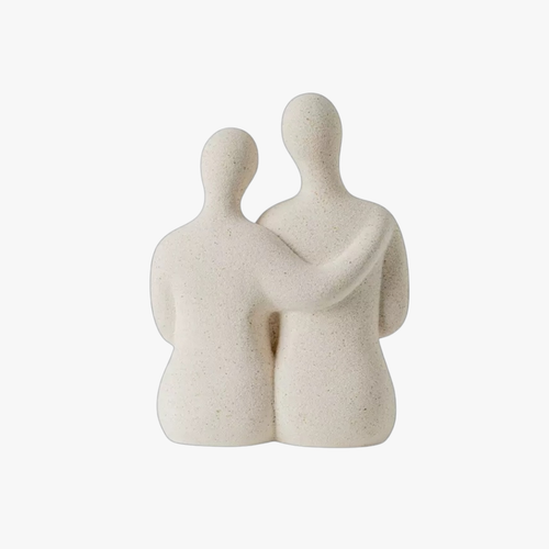 Embrace Abstract Couple Sculpture