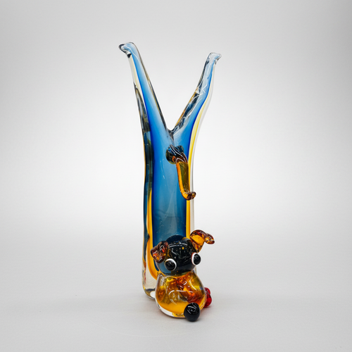 Whimsical Murano-Style Puppy