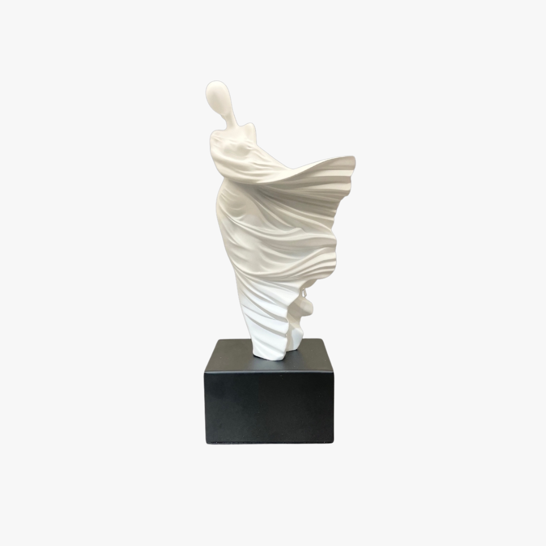 Minimalist Abstract Female Form Statue