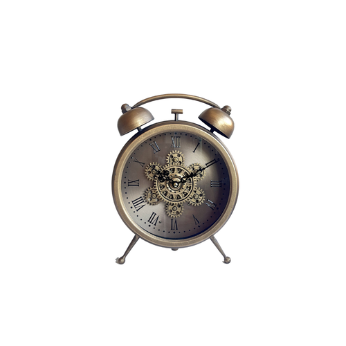 Celestial Gyroscope Gold & Black Desk Clock