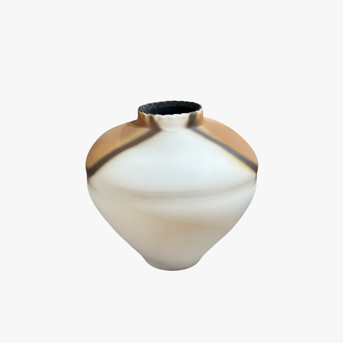 Elegant Ceramic Pot Modern Earth Toned