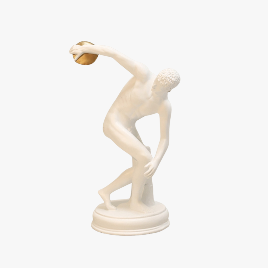 Classical Greek Male Athlete Statue