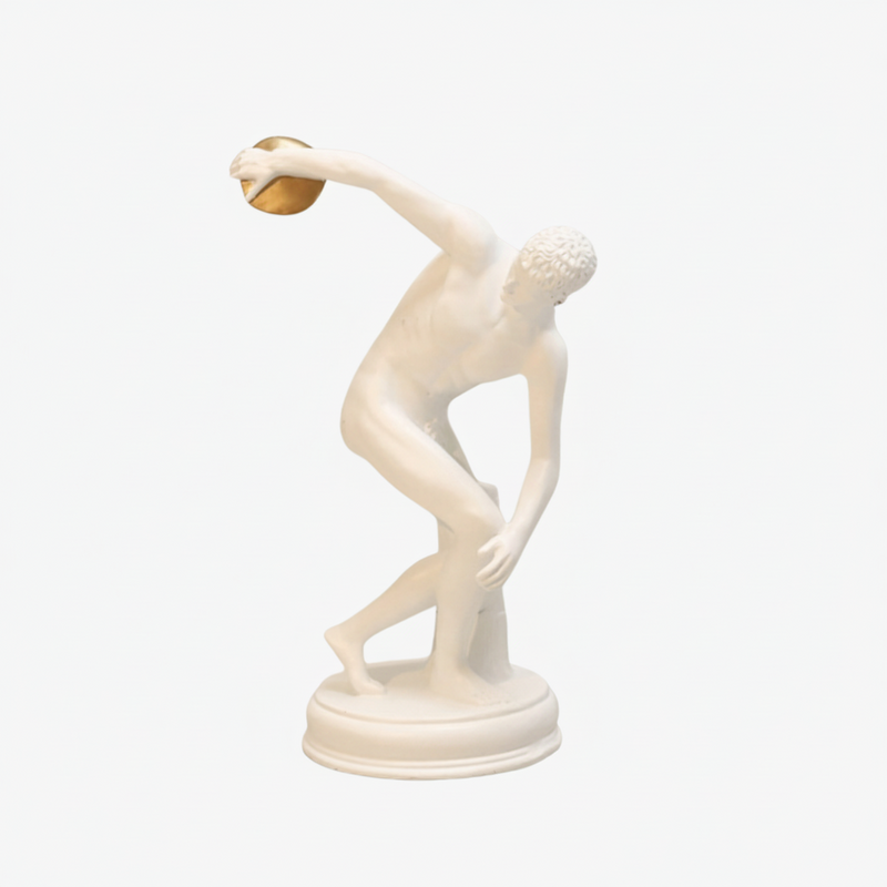 Classical Greek Male Athlete Statue