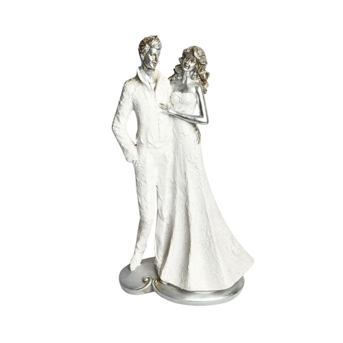Modern Wedding Couple Figurine